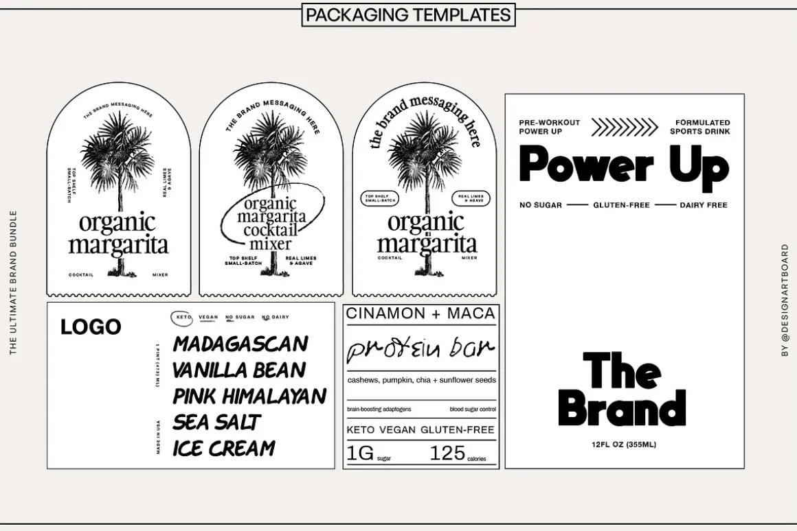 300+ Super Pack Brand Kit Vol 1-4