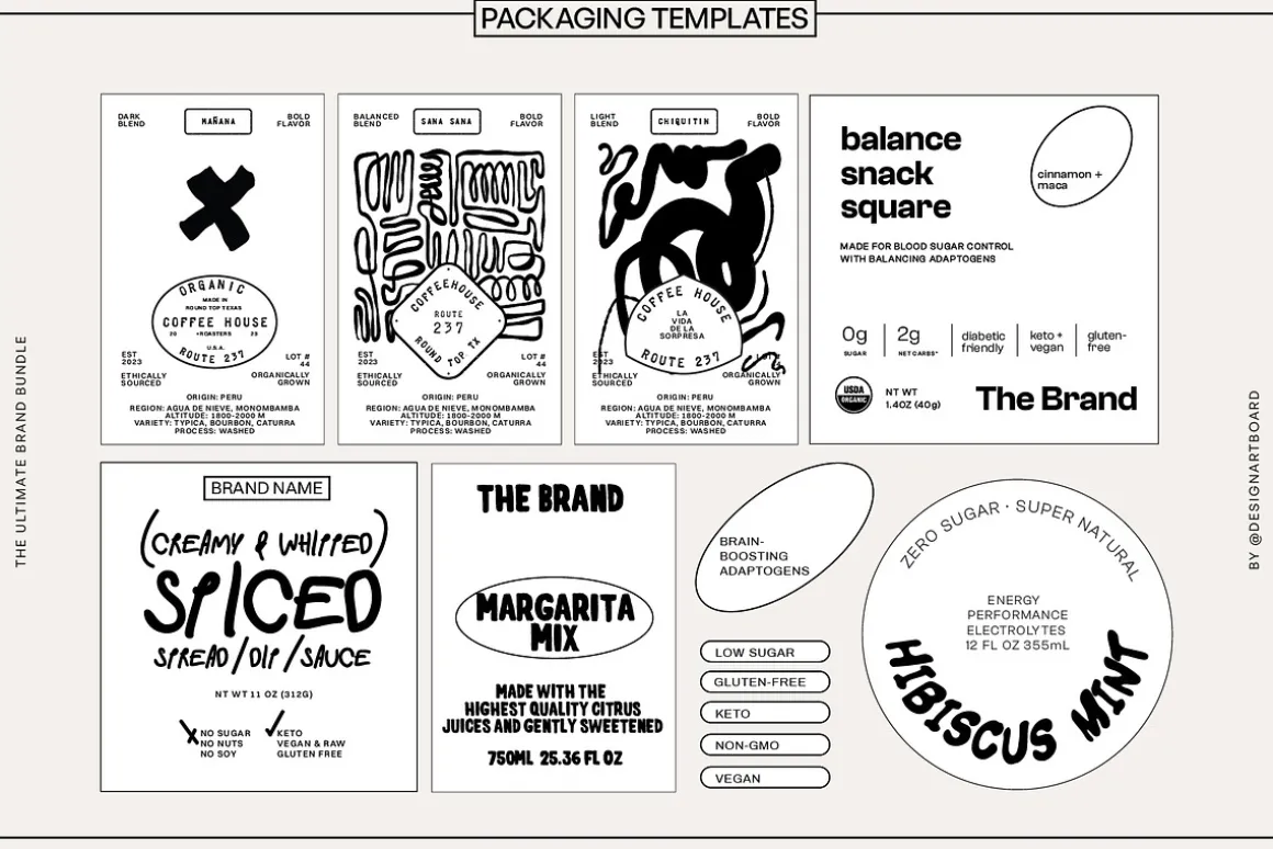 300+ Super Pack Brand Kit Vol 1-4