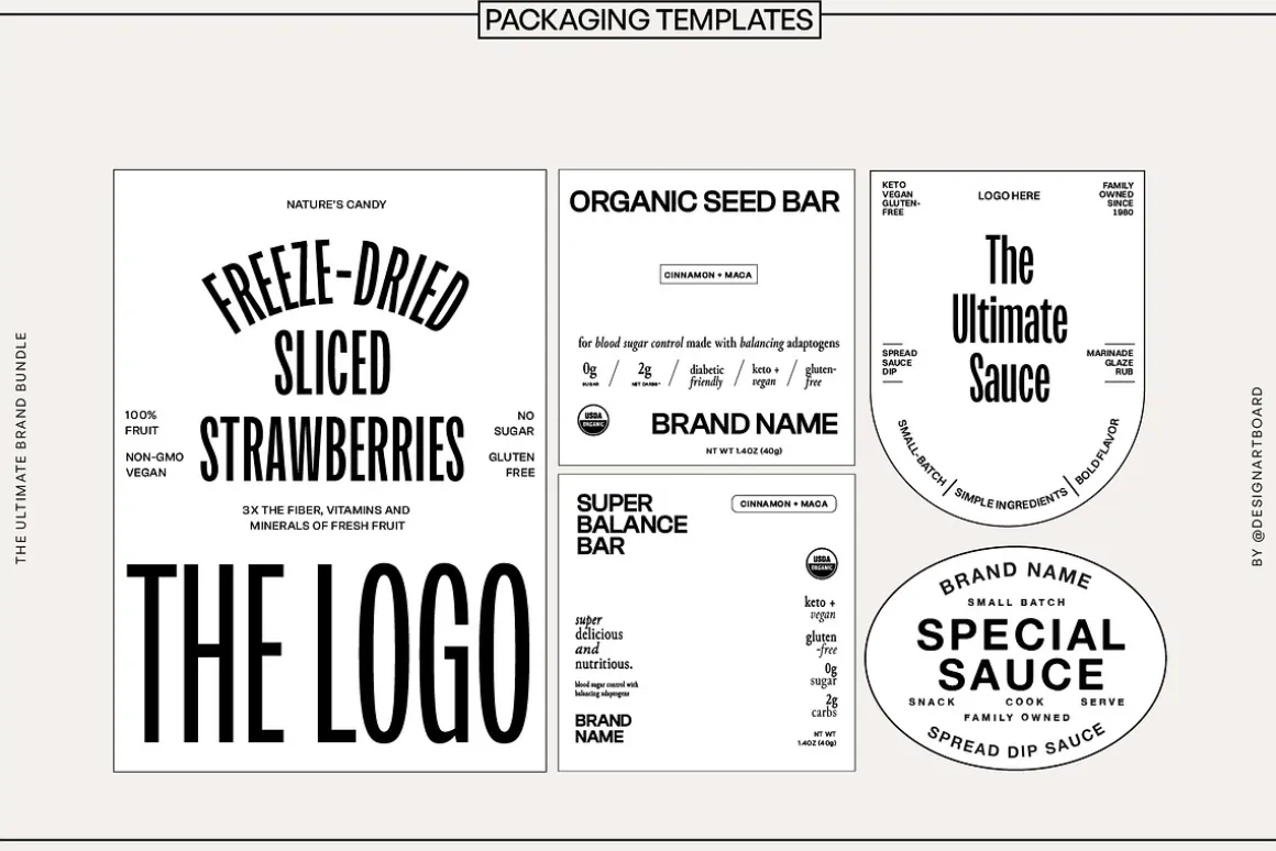 300+ Super Pack Brand Kit Vol 1-4
