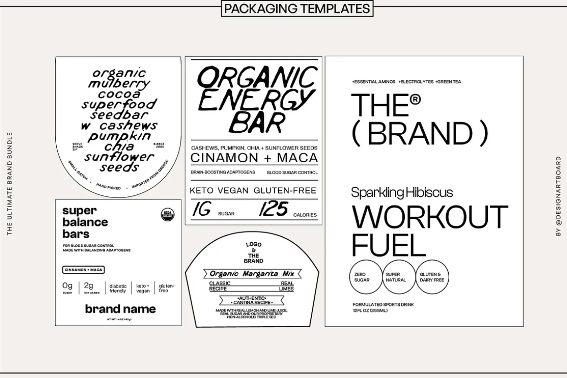 300+ Super Pack Brand Kit Vol 1-4