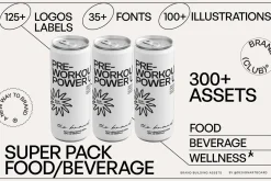 300+ Super Pack Brand Kit Vol 1-4