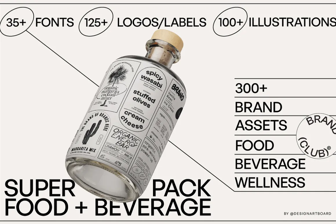 300+ Super Pack Brand Kit Vol 1-4