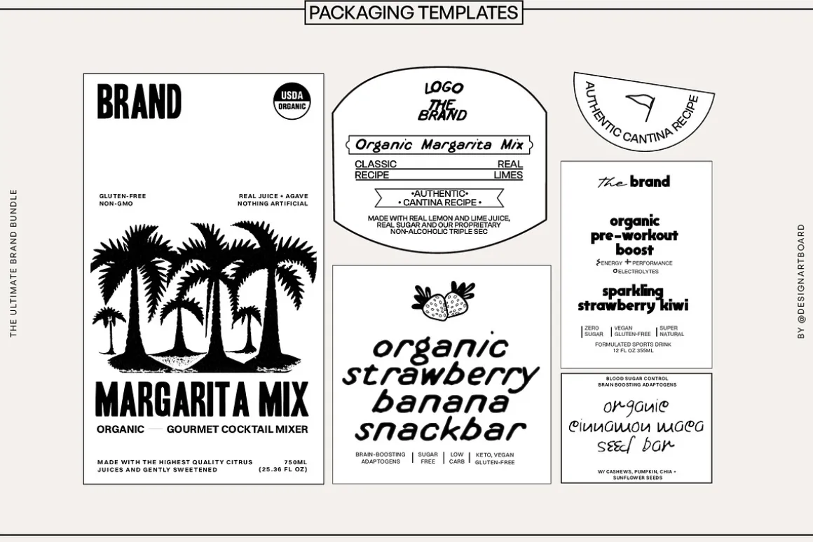 300+ Super Pack Brand Kit Vol 1-4
