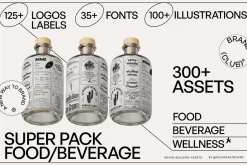 300+ Super Pack Brand Kit Vol 1-4