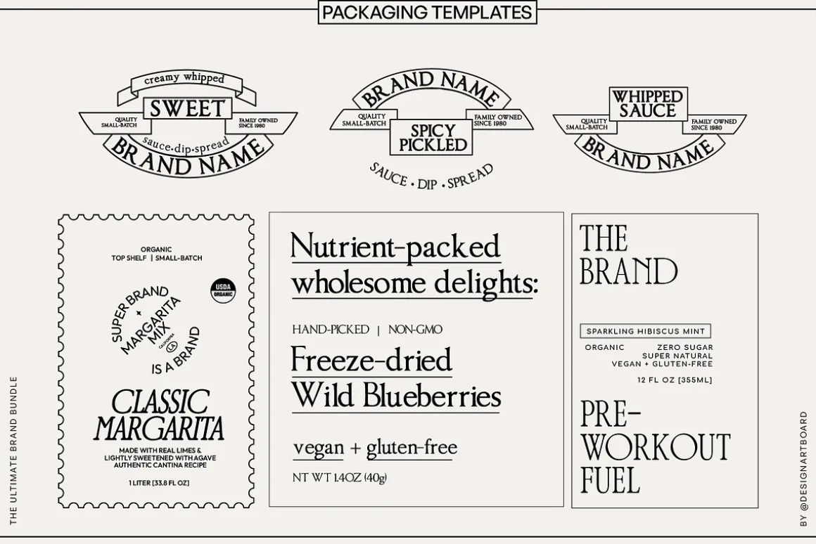 300+ Super Pack Brand Kit Vol 1-4