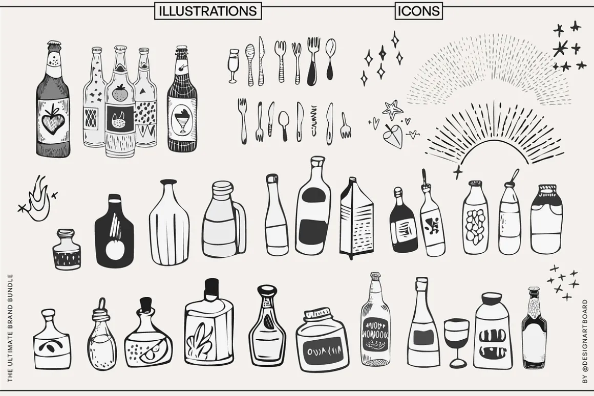 300+ Super Pack Brand Kit Vol 1-4