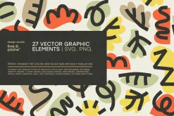 27 Vector Graphic Elements