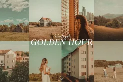 10 Vintage Golden Hour LR Presets