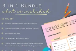2025 Vision Board Kit Printable