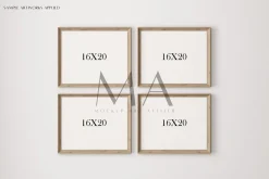 16 Wall Frame Mockups Bundle