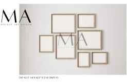 16 Wall Frame Mockups Bundle