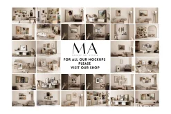 16 Wall Frame Mockups Bundle