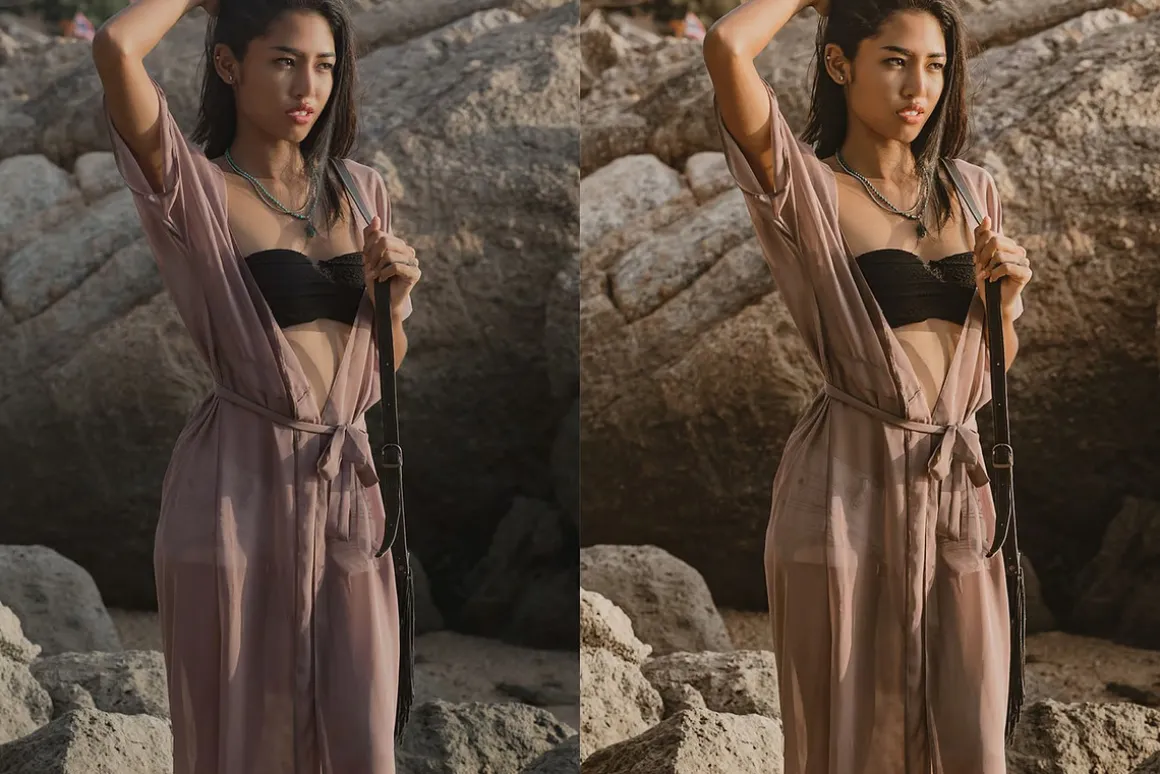 25 Warm Film Lightroom Presets LUTs