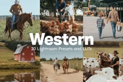 20 Western Lightroom Presets LUTs