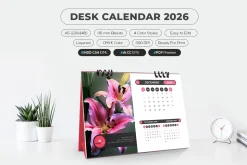 A5 Calendar 2026 Printable