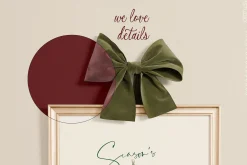 A LITTLE WINTER frame & paper mockup
