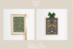 A LITTLE WINTER frame & paper mockup