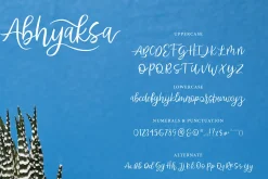 Abhyaksa Handwritten Font
