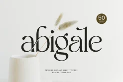 Abigale | Modern Serif Font