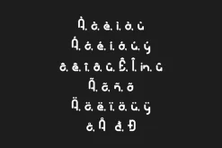Abigon - Modern Minimal Font