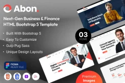 Abon - Business Finance HTML