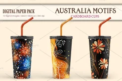 Aboriginal art digital 02. Posters.