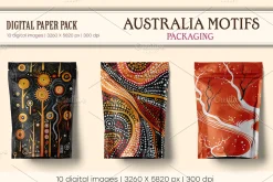 Aboriginal art digital 02. Posters.