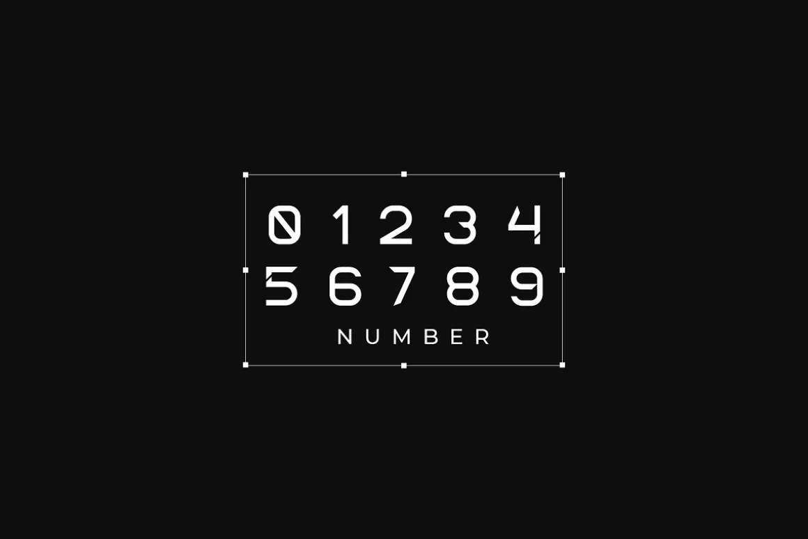 Aboro - Futuristic Science Font