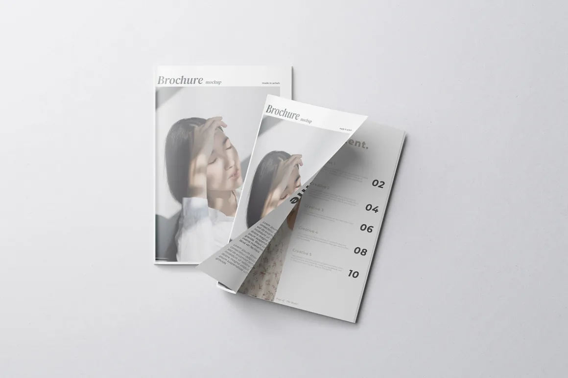 A4 Brochure / Catalog Mockup