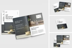 A4 Brochure Mockup