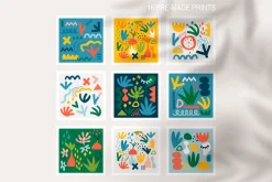 Abstract & Floral Shapes