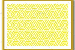 Abstract geometric pattern with