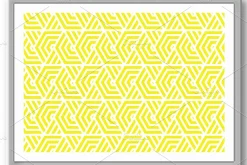 Abstract geometric pattern with