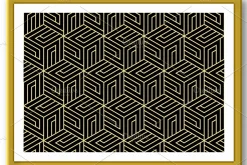 Abstract geometric pattern with