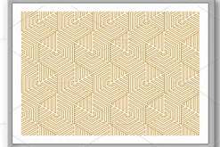 Abstract geometric pattern with
