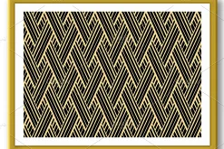 Abstract geometric pattern with