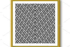 Abstract geometric pattern with