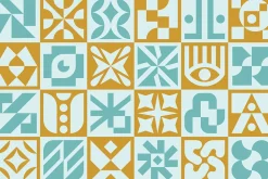 Abstract geometric pattern