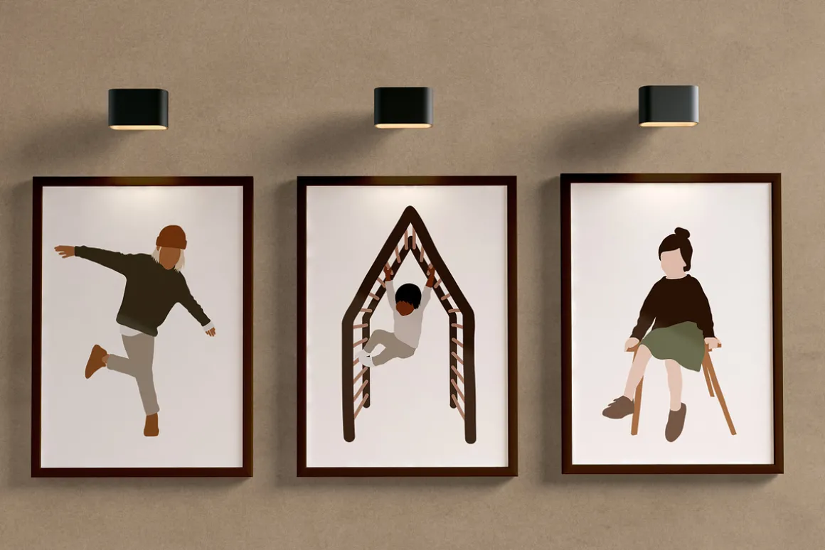 Abstract Kids Collection