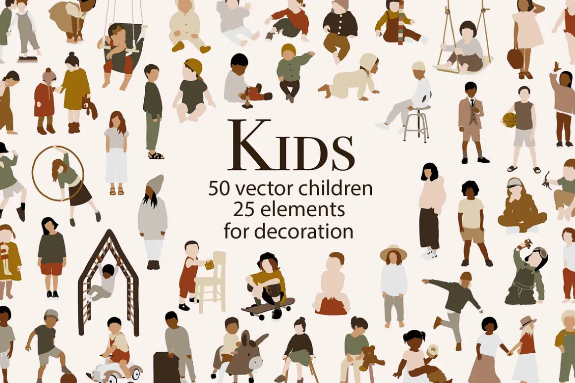 Abstract Kids Collection