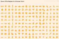 Abstract Shapes Vector Bundle