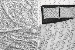 30 abstract black and white patterns