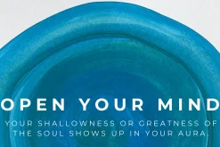 ABSTRACT BLUE AURA ART