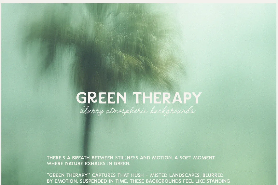 Abstract Blurry Botanical Bundle