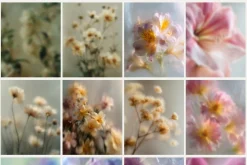 Abstract Blurry Botanical Bundle