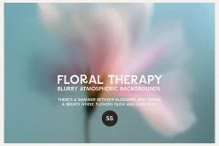 Abstract Blurry Botanical Bundle