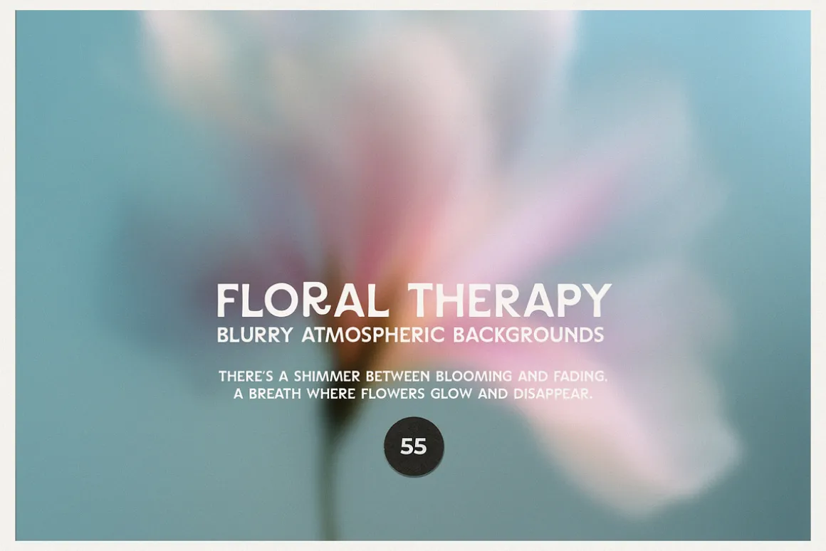 Abstract Blurry Botanical Bundle