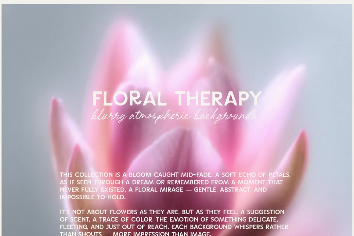 Abstract Blurry Botanical Bundle