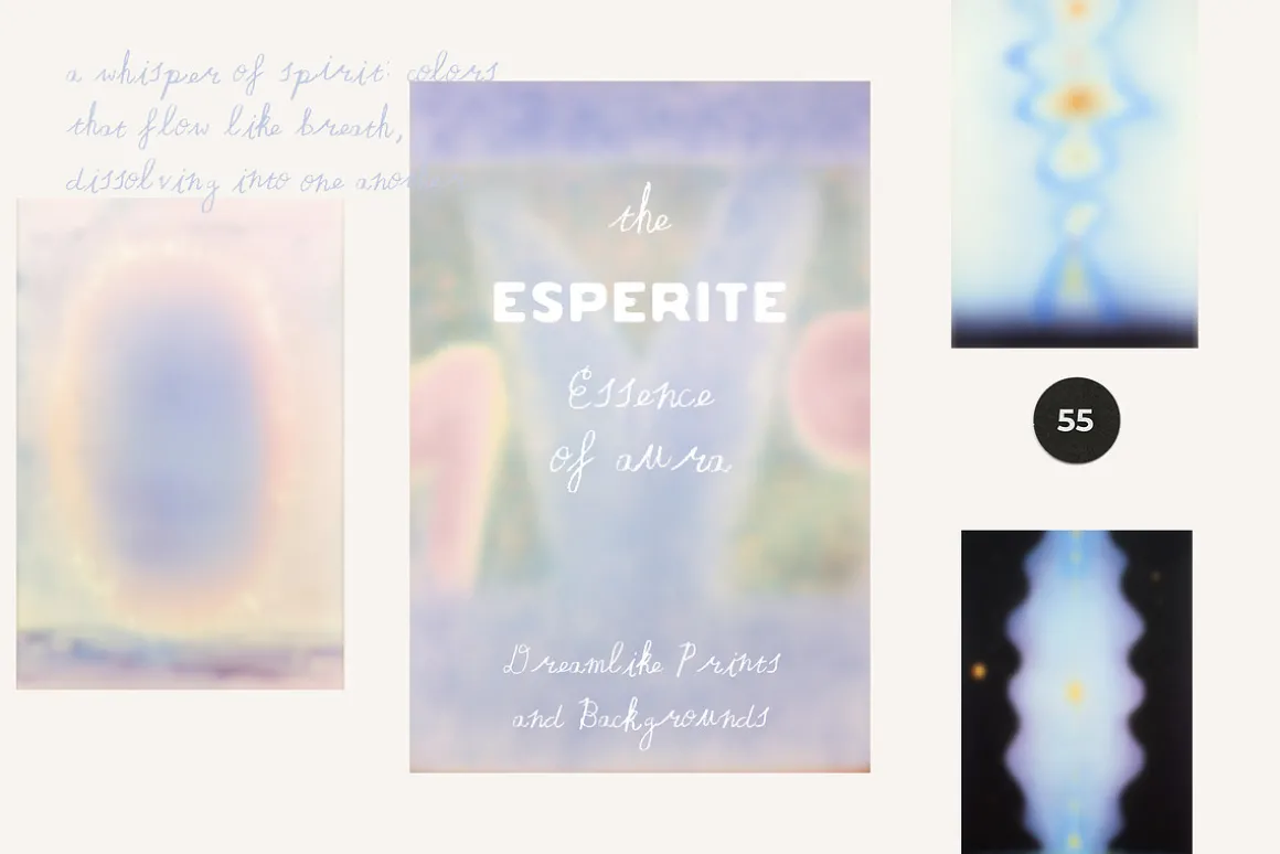 Abstract Blurry Botanical Bundle