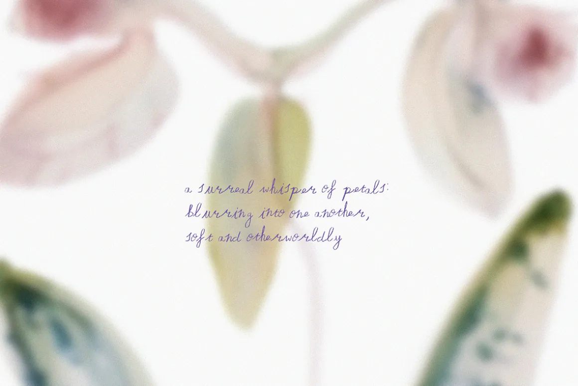 Abstract Blurry Botanical Bundle